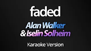 Alan Walker & Iselin Solheim - Faded (Karaoke Version) [English] (Instrumental) ‎ (Cover)