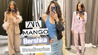 ШОПІНГ ВЛОГ : КОСТЮМИ та ТРЕНДОВІ ОБРАЗИ /Zara/Mango/Bershka/Stradivarius #zara