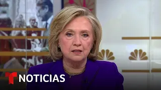 Las protestas no dan tregua y las declaraciones de Clinton nutren la polémica | Noticias Telemundo