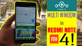 How To Enable Multi Window In Redmi Note 4 - Lineage OS 13 [17-02-17] Review
