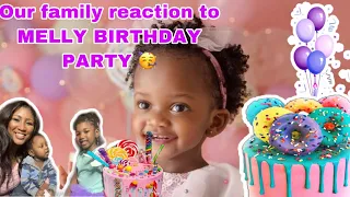 WATCH PARTY !! BY FOOD!!BEAM SQAUD MELLY"S BIRTHDAY PARTY REACTION 💕|HAPPY BIRTHDAY|