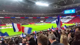 La Marseillaise - ENG vs FRA - Wembley - 17/11/15