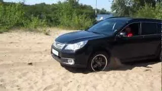 Subaru outback 3.6 in sand, offroad, :) 1