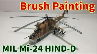 [Plastic Model] MIL Mi-24 HIND-D 1:72  [Brush Painting]