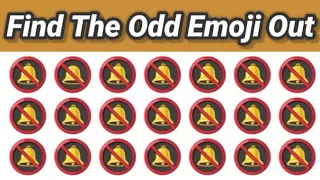 Find the odd emoji ||find the odd emoji hard||Lahori quiz