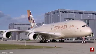 THE AIRBUS A380 MADE FOR ETIHAD