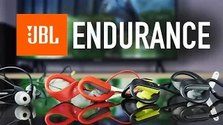 Обзор спортивных наушников JBL Endurance.