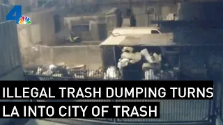 Illegal Trash Dumping Turning City of Angels to City of Trash  | NBCLA