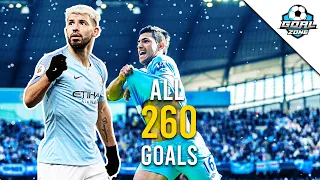 Sergio Aguero - All 260 Goals for Manchester City