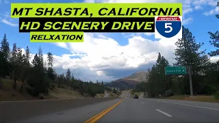 Mt Shasta, California | Scenery Drive up i5 | HD relaxation