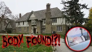 (Found Body) Exploring Abandoned Satanic Castle Mansion