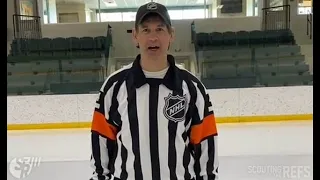 NHL Referee Wes McCauley Preparing for Opening Night of the 2020-21 Season (via TikTok)