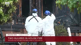 Two injured in Henrico house fire