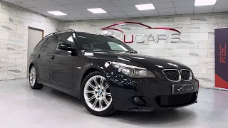 2008 BMW 525i E61 Touring M sport for sale at R U Cars Loughborough