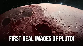 NASA Reveals First Real Pictures of Pluto!