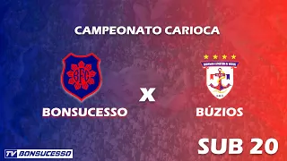 BONSUCESSO X BÚZIOS | Campeonato Carioca Série B2 - SUB 20 - 2022