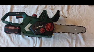 Repairing a Parkside Cordless Chainsaw