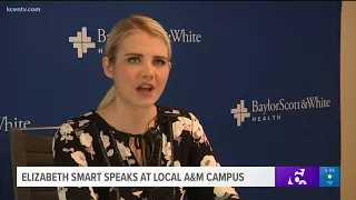 Elizabeth Smart speaks at local A&M campus