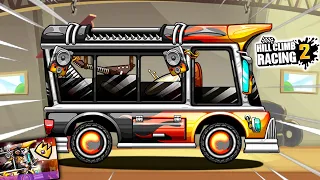 Hill Climb Racing 2 - NEW BUS PAINT & SEASON PASS