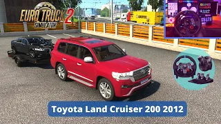 Toyota Land Cruiser 200 2012 Euro Truck Simulator 2  1.44+ Logitech g29 MOD