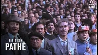 Football Crowd At Wembley (1968)