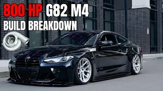 800HP BIG TURBO G82 M4 | FULL BUILD BREAKDOWN |