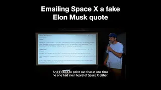 I emailed Space X a fake Elon Musk quote