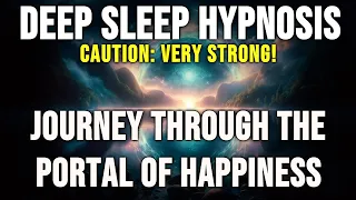 Sleep Hypnosis Very Strong 🌈 Magic Journey Through The Portal 😴 Talking into Sleep