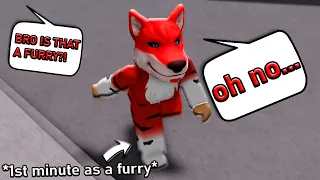 becoming a furry in roblox the strongest battlegrounds…