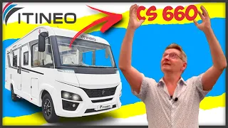 Camping car Itineo CS 660 est un intégral compact aux lits superposés