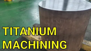 Expensive and hard titanium processing.