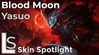 Blood Moon Yasuo - Skin Spotlight - Blood Moon - League of Legends - Patch  10.13.1