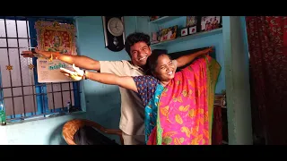 Pattu podavai (SILK SAREE)prank on wife // Phone call extreme reactions #titan #funny #comedyprank