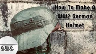 How to make a WW2 German helmet (M35 M40 M42)