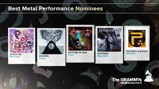 Best Metal Performance Nominees | The 59th GRAMMYs