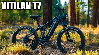 The New Incredible Value VITILAN T7 All-terrain E-bike | More Power, Faster and Comfortable