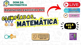 Aula 05 - SEQUÊNCIAS #DicasDeMat #Matemática #live #obmep #sequência #mandacaru #math #progressão