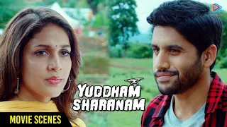 Yuddham Sharanam Movie Scenes | Lavanya Tripathi Intro | Naga Chaitanya | Malayalam Filmnagar