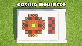 Minecraft: EASY Redstone Casino Roulette Working Build Hack