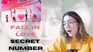 SECRET NUMBER Fall In Love OST Reaction ( sad or happy ? )