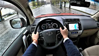 Toyota Land Cruiser (Executive) 204HP - POV Test Drive. Toyota GoPRO driving.