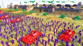 Largest Army Men WALL FORTRESS Siege EVER! - Army Men: Unifying War 9