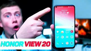 Новый смартфон с ДЫРКОЙ в ЭКРАНЕ! - Honor View 20