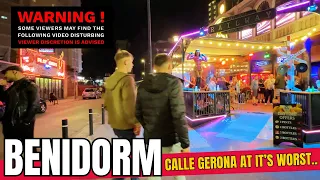 Calle Gerona Homophobic Insults, Irish Scraps & Spanish B****ARDS!  | Benidorm 2024 | Spain