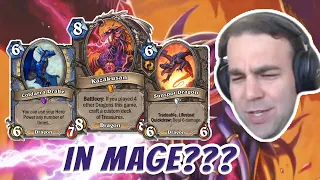 Chat Draft Kazakusan MAGE Run Actually Wins???? - Hearthstone Arena