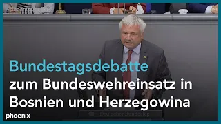 Bundestag: Debatte zum Bundeswehreinsatz in Bosnien und Herzegowina am 08.07.22