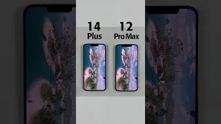 iPhone 14 Plus vs 12 Pro Max PUBG MOBILE TEST - A15 Bionic vs A14 Bionic BGMI TEST #shorts #pubg