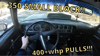 POV 350 Small Block Chevy-Powered 1981 Pontiac Firebird! - Accelerations & Handling!!