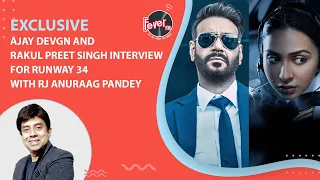 Runway 34 |  Ajay Devgn, Rakul Preet Singh Interview With RJ Auraag Pandey | Fever FM