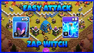 Townhall 12 Zap witch Attack Strategy 2023 | Tamil | Clash of clans.